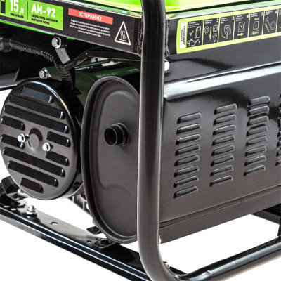 Генератор бензиновый БС-2500, 2.2 кВт, 230В, четырехтактный, 15 л, ручной стартер Сибртех Генератор бензиновый БС-2500, 2.2 кВт, 230В, четырехтактный, 15 л, ручной стартер Сибртех