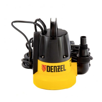 Дренажный насос DP500E, 500 Вт, подъем 7 м, 7000 л/ч Denzel Дренажный насос DP500E, 500 Вт, подъем 7 м, 7000 л/ч Denzel