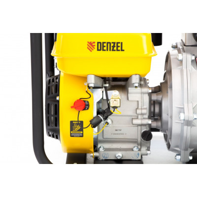 Мотопомпа бензиновая высоконапорная PX-50H, 7 л.с, 2", 600 л/мин, глубина 8 м, напор 65 м Denzel Мотопомпа бензиновая высоконапорная PX-50H, 7 л.с, 2", 600 л/мин, глубина 8 м, напор 65 м Denzel