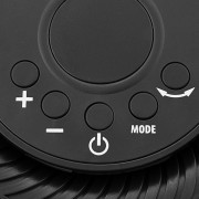 Тепловентилятор электрический керамический DTFC-1200, 3 режима, вентилятор, нагрев 600/1200 Вт Denzel