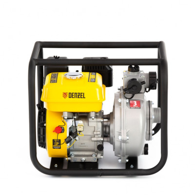 Мотопомпа бензиновая высоконапорная PX-50H, 7 л.с, 2", 600 л/мин, глубина 8 м, напор 65 м Denzel Мотопомпа бензиновая высоконапорная PX-50H, 7 л.с, 2", 600 л/мин, глубина 8 м, напор 65 м Denzel