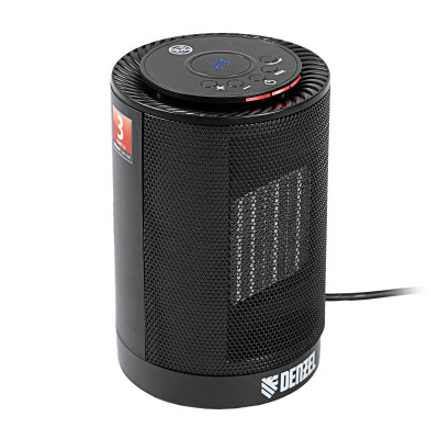 Тепловентилятор электрический керамический DTFC-1200, 3 режима, вентилятор, нагрев 600/1200 Вт Denzel Тепловентилятор электрический керамический DTFC-1200, 3 режима, вентилятор, нагрев 600/1200 Вт Denzel