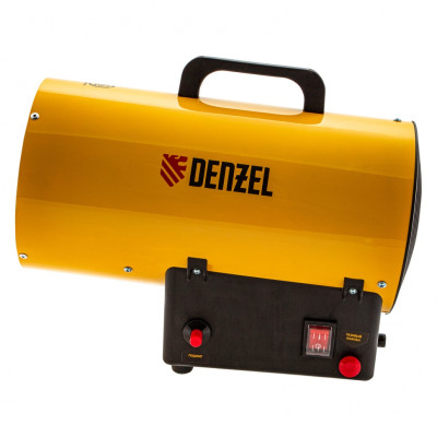 Газовая тепловая пушка GHG-15, 15 кВт, 500 м3/ч, пропан-бутан Denzel Газовая тепловая пушка GHG-15, 15 кВт, 500 м3/ч, пропан-бутан Denzel