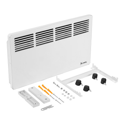 Конвектор электрический КМ-1500.2, 230 В, 1500 Вт, X-образный нагреватель, колеса, термостат // MTX Конвектор электрический КМ-1500.2, 230 В, 1500 Вт, X-образный нагреватель, колеса, термостат // MTX