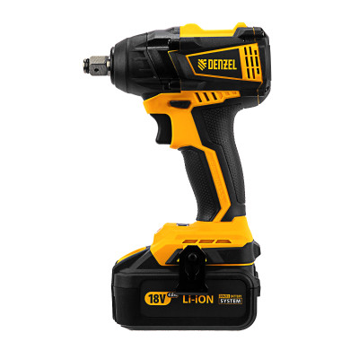 Гайковерт ударный аккумуляторный бесщет CIW-IB-300, Li-ion, 18В, 300Нм// Denzel Гайковерт ударный аккумуляторный бесщет CIW-IB-300, Li-ion, 18В, 300Нм// Denzel