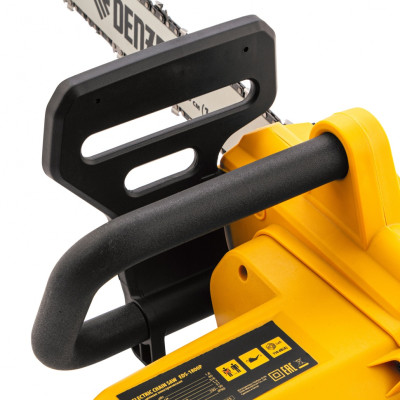 Пила цепная электрическая EDS-1800P, 1.8 кВт,поперечная, шина 40 см, шаг 3/8, паз 1.3 мм, 57 звеньев Denzel Пила цепная электрическая EDS-1800P, 1.8 кВт,поперечная, шина 40 см, шаг 3/8, паз 1.3 мм, 57 звеньев Denzel