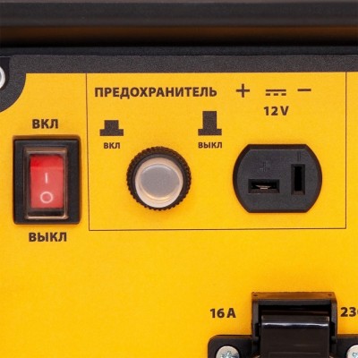 Генератор инверторный GT-3500iF, 3.5 кВт, 230 В, бак 5 л, открытый корпус, ручной старт Denzel Генератор инверторный GT-3500iF, 3.5 кВт, 230 В, бак 5 л, открытый корпус, ручной старт Denzel