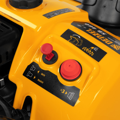 Бензиновая снегоуборочная машина SB 460, 99cc, ручной старт// Denzel Бензиновая снегоуборочная машина SB 460, 99cc, ручной старт// Denzel