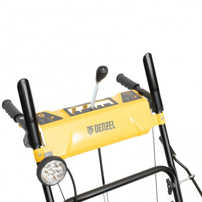 Бензиновая снегоуборочная машина SBM 610, 212 cc, ручной старт, фара Denzel Бензиновая снегоуборочная машина SBM 610, 212 cc, ручной старт, фара Denzel
