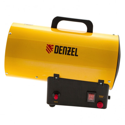 Газовая тепловая пушка GHG-10, 10 кВт, 300 м3/ч, пропан-бутан Denzel Газовая тепловая пушка GHG-10, 10 кВт, 300 м3/ч, пропан-бутан Denzel