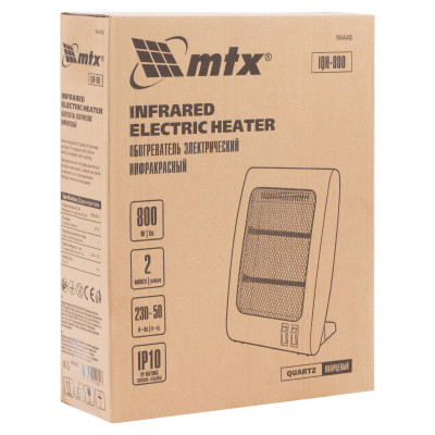 Инфракрасный обогреватель IQH-800, 230В, 800 Вт// MTX Инфракрасный обогреватель IQH-800, 230В, 800 Вт// MTX