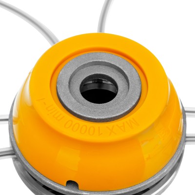 Головка триммерная универсальная, алюминиевый корпус, леска до 4 мм Denzel Головка триммерная универсальная, алюминиевый корпус, леска до 4 мм Denzel