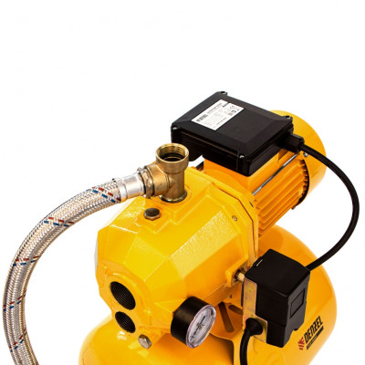 Насосная станция эжекторная PSD800C, 800 Вт, 2400 л/ч, ресивер 24 л, всасывание 20 м Denzel Насосная станция эжекторная PSD800C, 800 Вт, 2400 л/ч, ресивер 24 л, всасывание 20 м Denzel