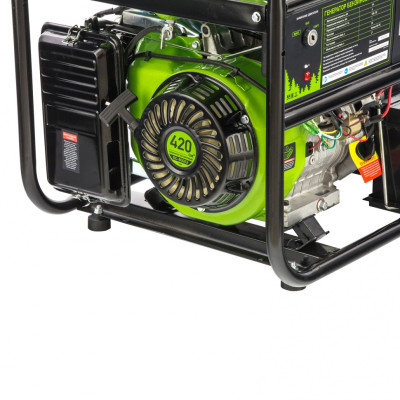 Генератор бензиновый БС-8000Э, 6,6 кВт, 230В, четырехтактный, 25 л, электростартер Сибртех Генератор бензиновый БС-8000Э, 6,6 кВт, 230В, четырехтактный, 25 л, электростартер Сибртех