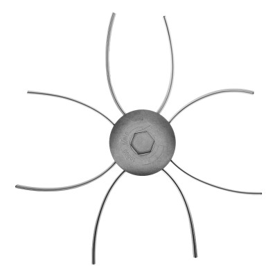 Головка триммерная универсальная, алюминиевый корпус, леска до 4 мм Denzel Головка триммерная универсальная, алюминиевый корпус, леска до 4 мм Denzel