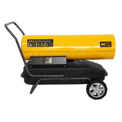 Дизельная тепловая пушка DHG-50, 50 кВт, 1100 м3/ч, прямой нагрев Denzel Дизельная тепловая пушка DHG-50, 50 кВт, 1100 м3/ч, прямой нагрев Denzel