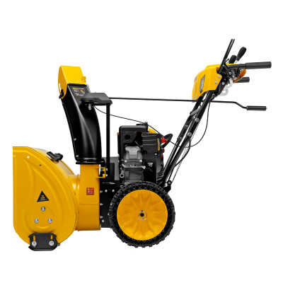 Бензиновая снегоуборочная машина SBM 610S PRO, 212 cc, электростартер, фара, обогрев Denzel Бензиновая снегоуборочная машина SBM 610S PRO, 212 cc, электростартер, фара, обогрев Denzel