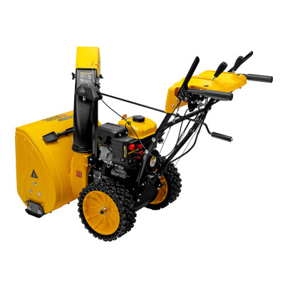 Бензиновая снегоуборочная машина SBM 610S PRO, 212 cc, электростартер, фара, обогрев Denzel Бензиновая снегоуборочная машина SBM 610S PRO, 212 cc, электростартер, фара, обогрев Denzel