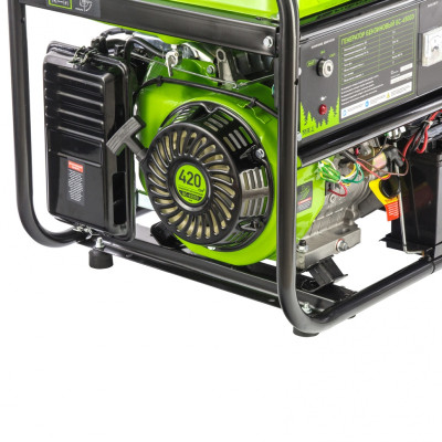 Генератор бензиновый БС-6500Э, 5.5 кВт, 230В, четырехтактный, 25 л, электростартер Сибртех Генератор бензиновый БС-6500Э, 5.5 кВт, 230В, четырехтактный, 25 л, электростартер Сибртех