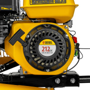 Мотоблок DPT-170S, 7 л.с., ремен.сцеп, фрез 3х4, ШОМ, передачи 2В/1Н// Denzel