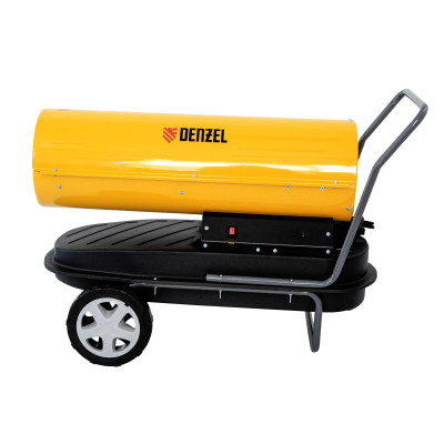 Дизельная тепловая пушка DHG-30, 30 кВт, 750 м3/ч, прямой нагрев Denzel Дизельная тепловая пушка DHG-30, 30 кВт, 750 м3/ч, прямой нагрев Denzel