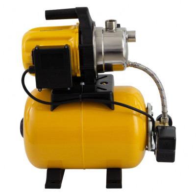 Насосная станция PS800X, 800 Вт, 3200 л/ч, ресивер 24 л, подъем 38 м, нержавейка Denzel Насосная станция PS800X, 800 Вт, 3200 л/ч, ресивер 24 л, подъем 38 м, нержавейка Denzel