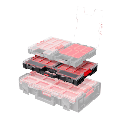 Ящик для инструментов Qbrick System ONE Organizer L, черный Ящик для инструментов Qbrick System ONE Organizer L, черный