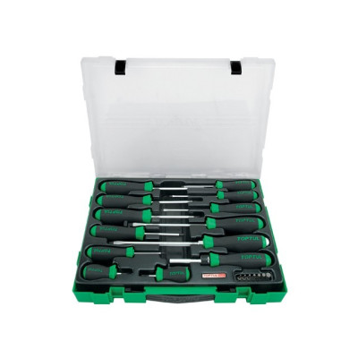 Набор отверток 20шт в пласт.боксе TOPTUL Набор отверток 20шт в пласт.боксе TOPTUL