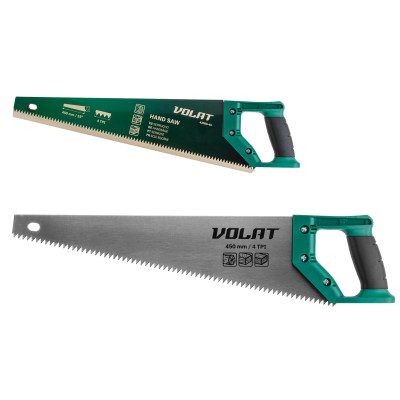 Ножовка по дер. 450мм 4 TPI ВОЛАТ Ножовка по дер. 450мм 4 TPI ВОЛАТ