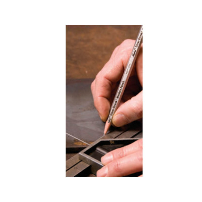 Карандаш разметочный сварщика флуоресцентный красный MARKAL Карандаш разметочный сварщика флуоресцентный красный MARKAL