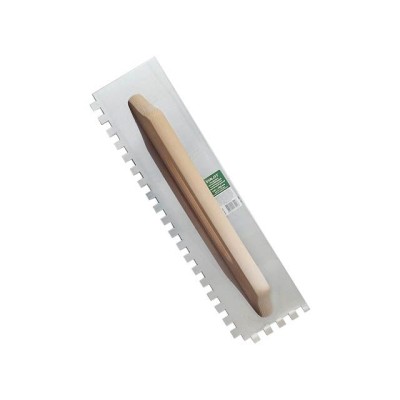 Гладилка швейц.нерж.с дер.ручкой 130х480мм зуб 10x10мм ВОЛАТ Гладилка швейц.нерж.с дер.ручкой 130х480мм зуб 10x10мм ВОЛАТ