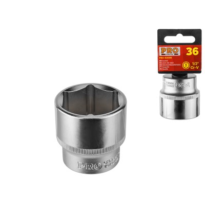 Головка 1/2" 36мм 6гр. PRO STARTUL (PRO-52036) Головка 1/2" 36мм 6гр. PRO STARTUL (PRO-52036)
