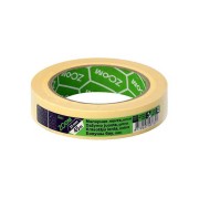 Лента малярная 25ммх45м ZOOM, желтая