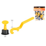 Система выравнивания плитки СВП многоразовая 1,5мм 25шт STARTUL MASTER (ST4401-25)