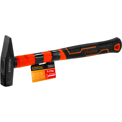 Молоток 0,2кг с фибергл.рукояткой STARTUL STANDART (ST2403-02) Молоток 0,2кг с фибергл.рукояткой STARTUL STANDART (ST2403-02)