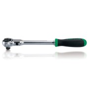 Трещотка 3/8" 72зуб. 240мм поворотная головка TOPTUL