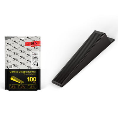 Клин для укладки плитки DLS (100 шт в уп.) системы "СВП - Система выравнивания плитки" Клин для укладки плитки DLS (100 шт в уп.) системы "СВП - Система выравнивания плитки"
