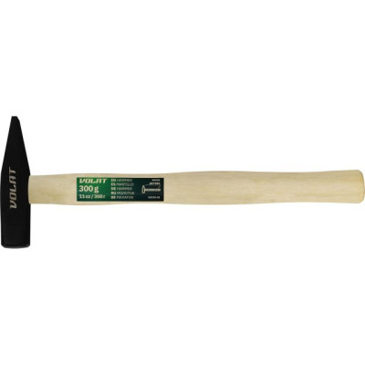 Молоток 0,3кг с дер.рукояткой ВОЛАТ Молоток 0,3кг с дер.рукояткой ВОЛАТ