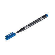 Маркер перманентный OfficeSpace синий, тонкий металл. наконечник, 0,5мм