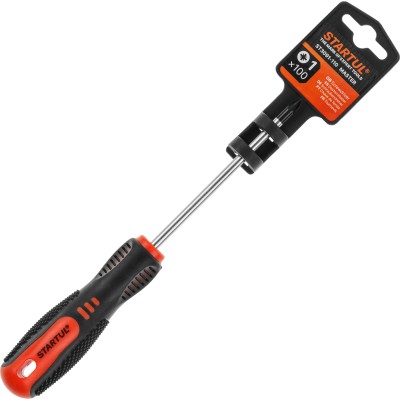 Отвертка "+" №1 100мм PZ STARTUL MASTER (ST3091-110) Отвертка "+" №1 100мм PZ STARTUL MASTER (ST3091-110)