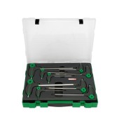 Набор ключей L-Type TORX 2-10мм 9шт в пласт.боксе TOPTUL