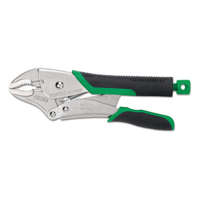 Клещи с фиксатором и кусачками 250мм TOPTUL Клещи с фиксатором и кусачками 250мм TOPTUL