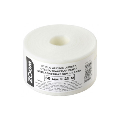 Лента стеклопластиковая 50ммх25м ZOOM Лента стеклопластиковая 50ммх25м ZOOM