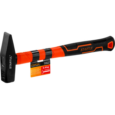 Молоток 0,4кг с фибергл.рукояткой STARTUL STANDART (ST2403-04) Молоток 0,4кг с фибергл.рукояткой STARTUL STANDART (ST2403-04)
