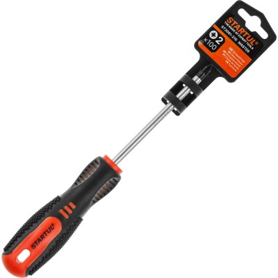 Отвертка "+" №2 100мм PZ STARTUL MASTER (ST3091-210) Отвертка "+" №2 100мм PZ STARTUL MASTER (ST3091-210)