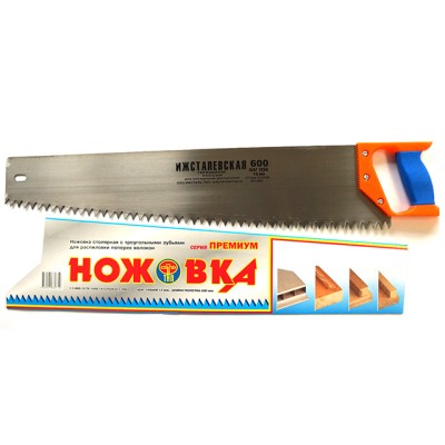 Ножовка по дер. 600мм..зуб 12мм ПРЕМИУМ (ООО"Ижсталь-ТНП") Ножовка по дер. 600мм..зуб 12мм ПРЕМИУМ (ООО"Ижсталь-ТНП")