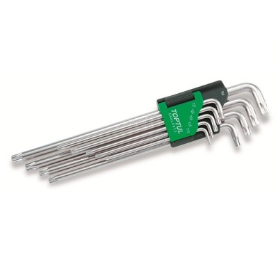 Набор ключей Torx T10-Т50 9шт экстра-длин. TOPTUL Набор ключей Torx T10-Т50 9шт экстра-длин. TOPTUL