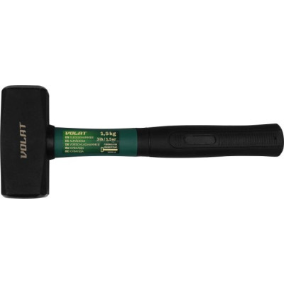 Кувалда 1,5кг с фибергл. рукояткой ВОЛАТ Кувалда 1,5кг с фибергл. рукояткой ВОЛАТ