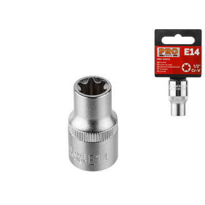 Головка "звездочка" 1/2" Е10 PRO STARTUL (PRO-52210) Головка "звездочка" 1/2" Е10 PRO STARTUL (PRO-52210)