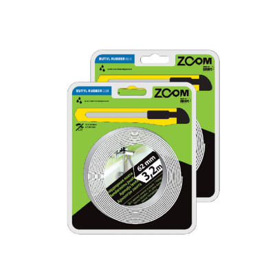 Лента бордюрная 62мм х 3,2м ZOOM, белая Лента бордюрная 62мм х 3,2м ZOOM, белая